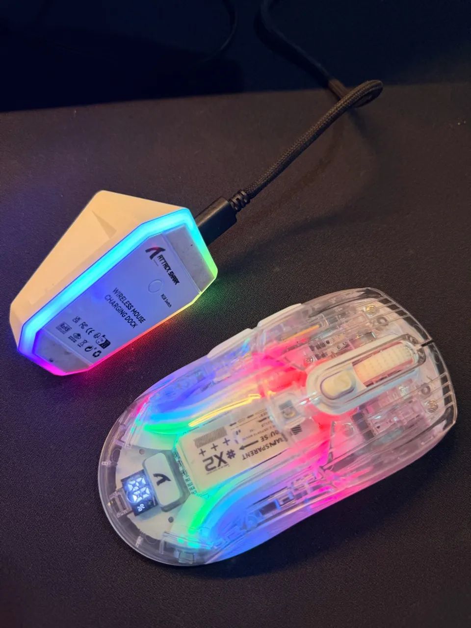 Mouse Sem Fio Attack Shark X2PRO - Foto 4