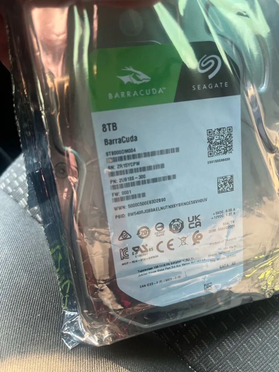 Hd seagate 8Tb