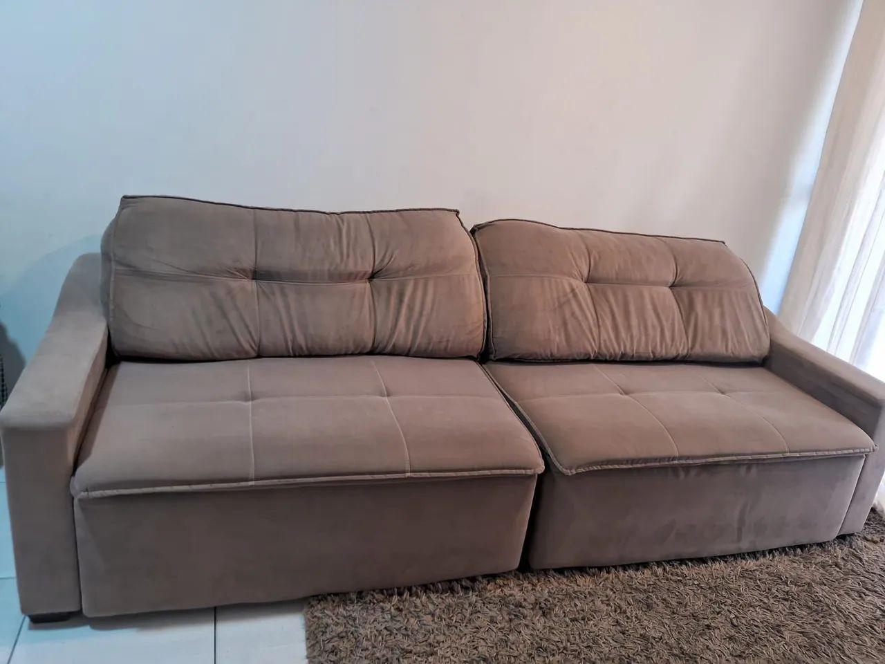 Sofá cama retrátil 2,70m  - Foto 4