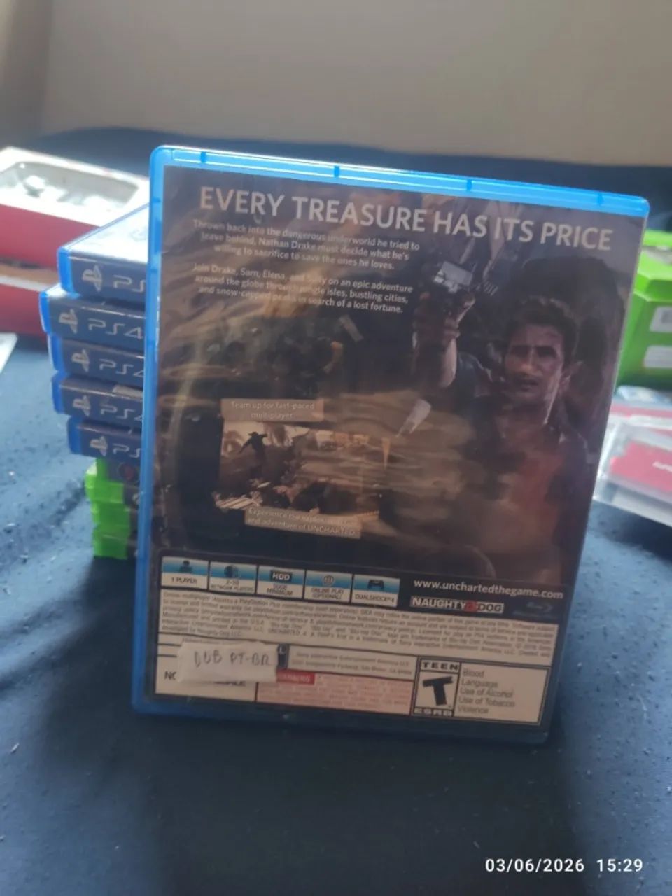 UNCHARTED 4 - PS4 (USADO) - Foto 2