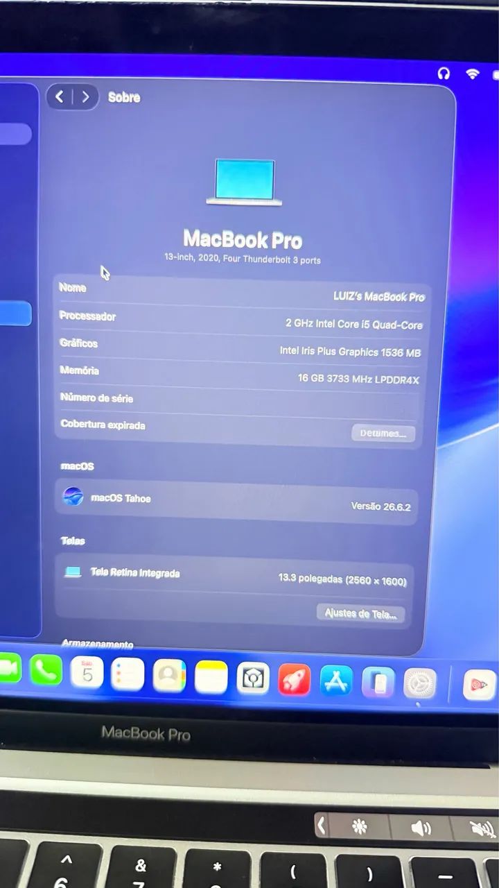 MacBook Pro 2020 muito novo - Foto 4