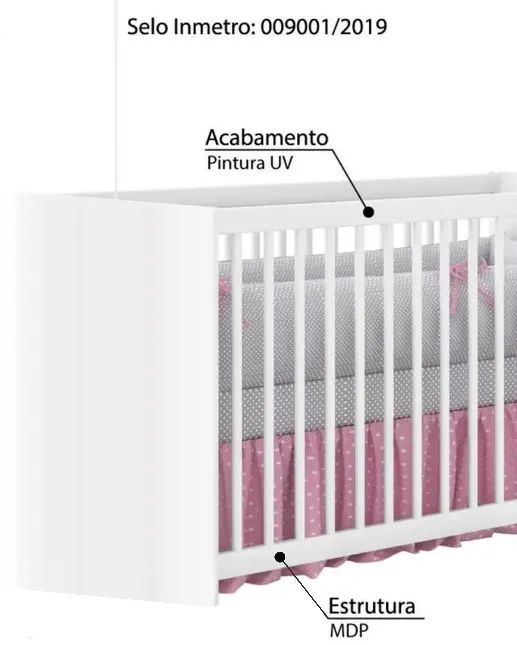 Berço Branco Baby