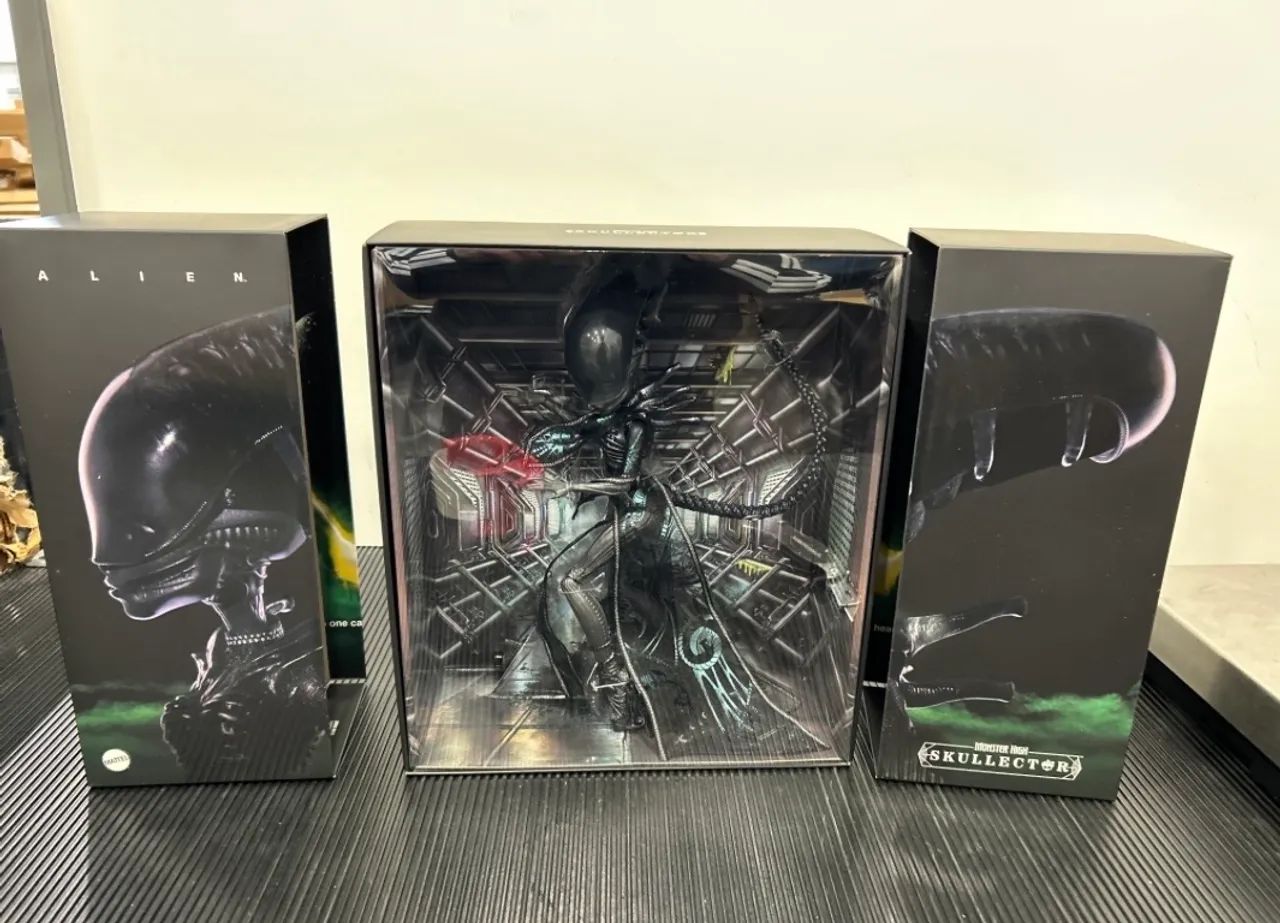 Boneca Monster High Skullector Alien xenomorph - Foto 3
