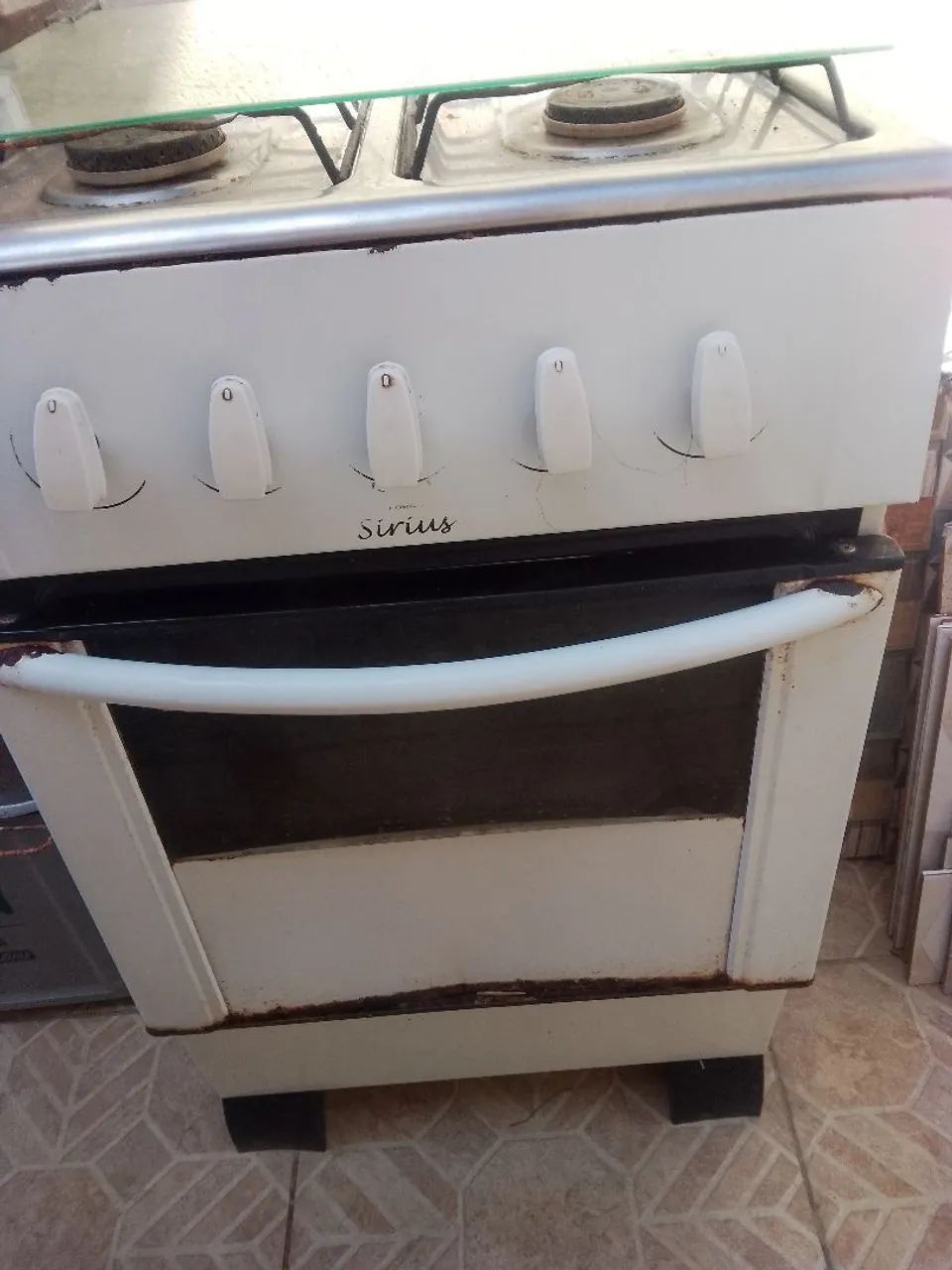 Fogão 4 bocas usado 