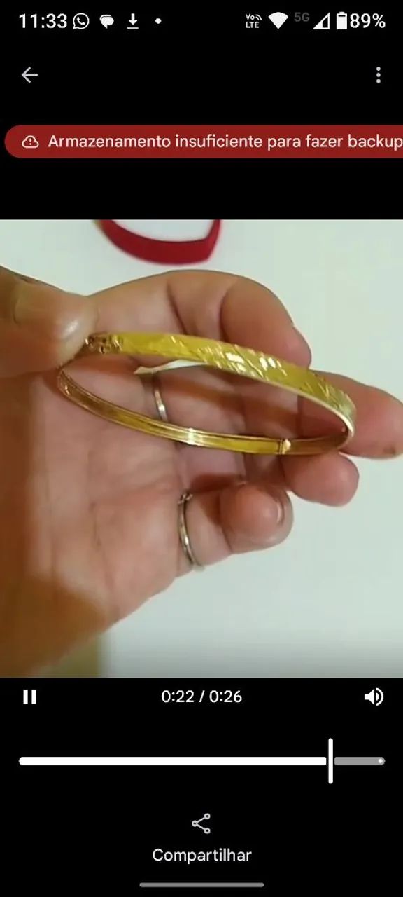 Bracele em ouro  - Foto 4