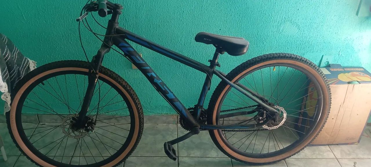 Bicicleta aro 29 detalhe de uso  - Foto 2