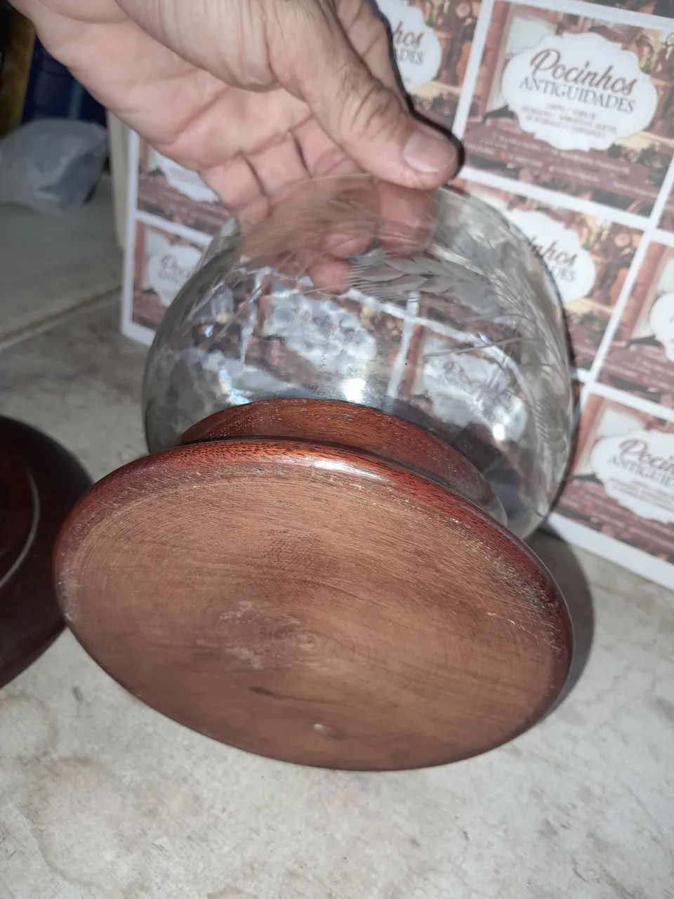 Baleiro bomboniere antigo  - Foto 5
