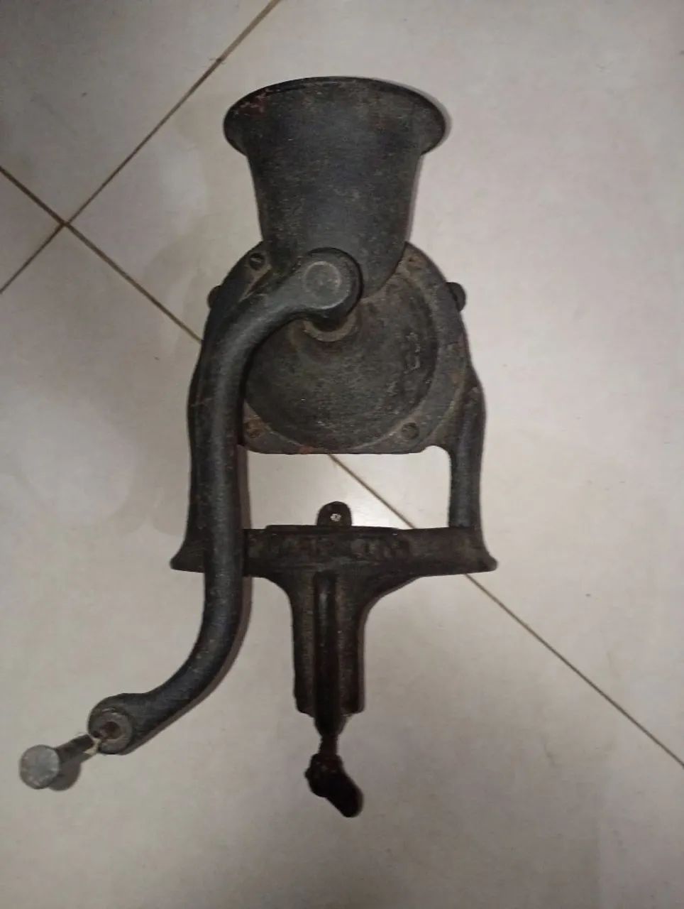 Moedor de café antigo 