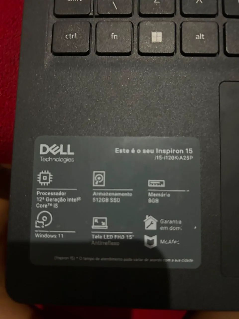 Notebook Dell Inspiron 15 - Foto 3