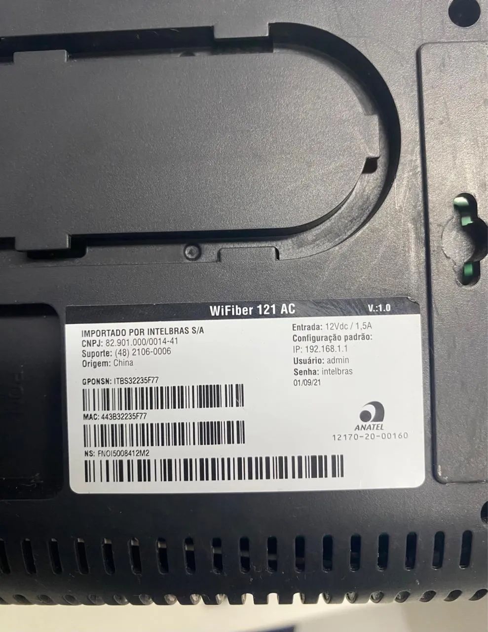 ONT INTELBRAS GIGA GPON - Foto 2