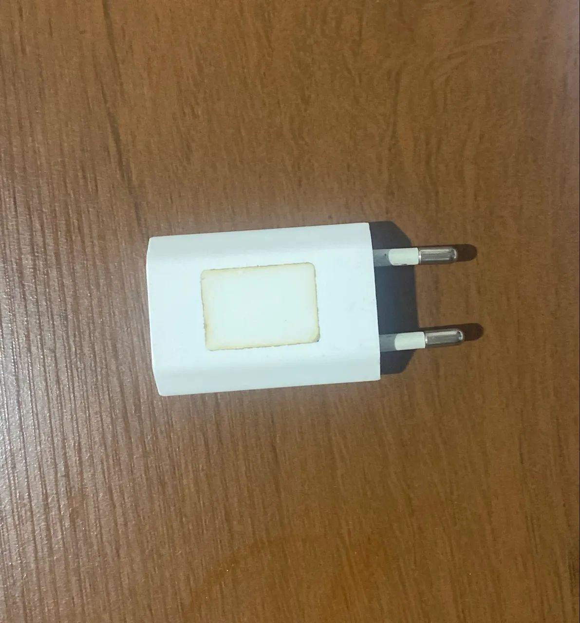 Carregador original de iPhone USB s/ cabo