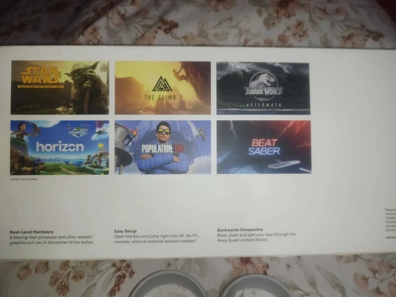 oculus quest 2 realidade virtual 128gb<br><br>6gb ram, branco - Foto 3