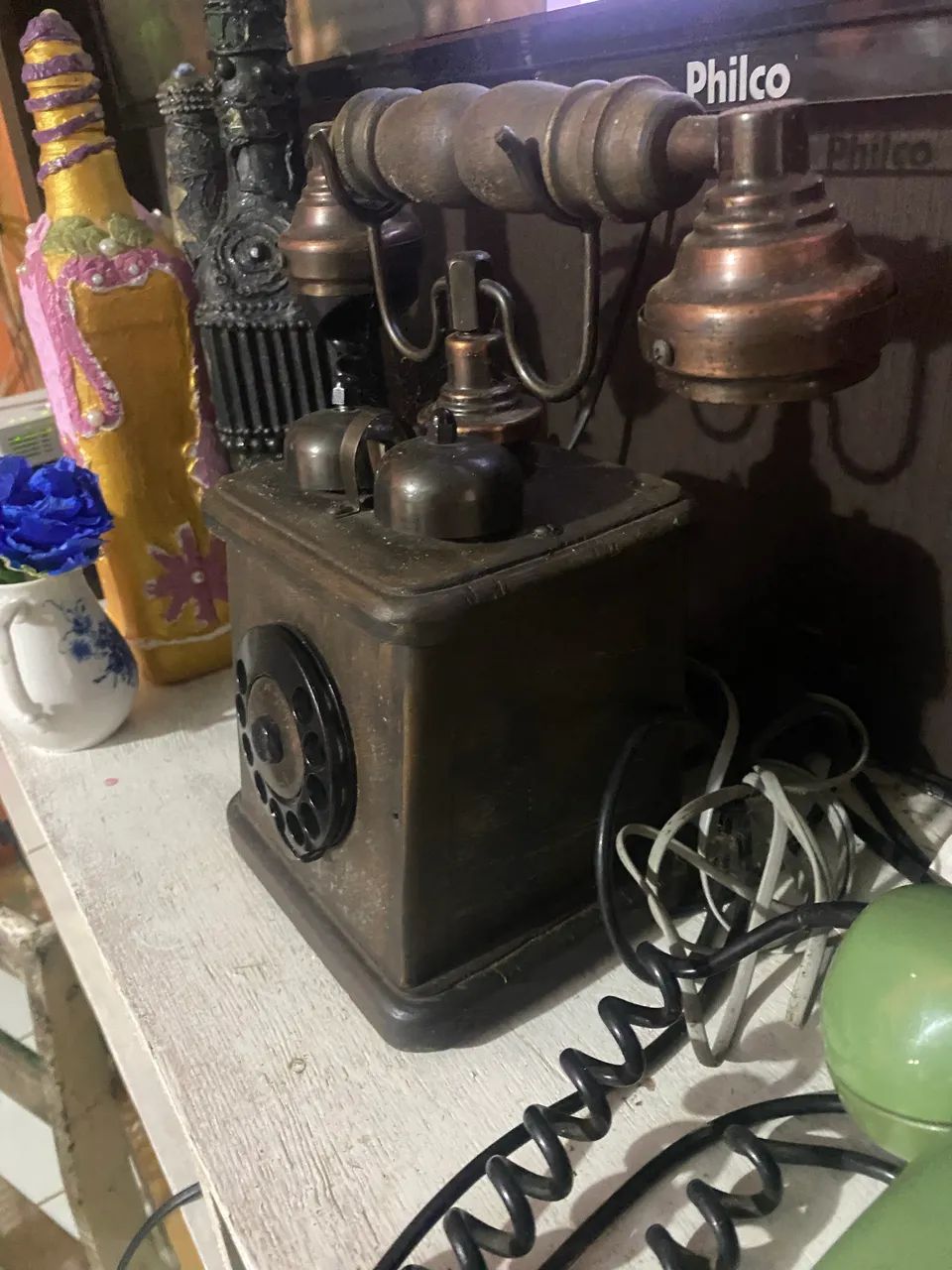 Telefone retro antigo  - Foto 2