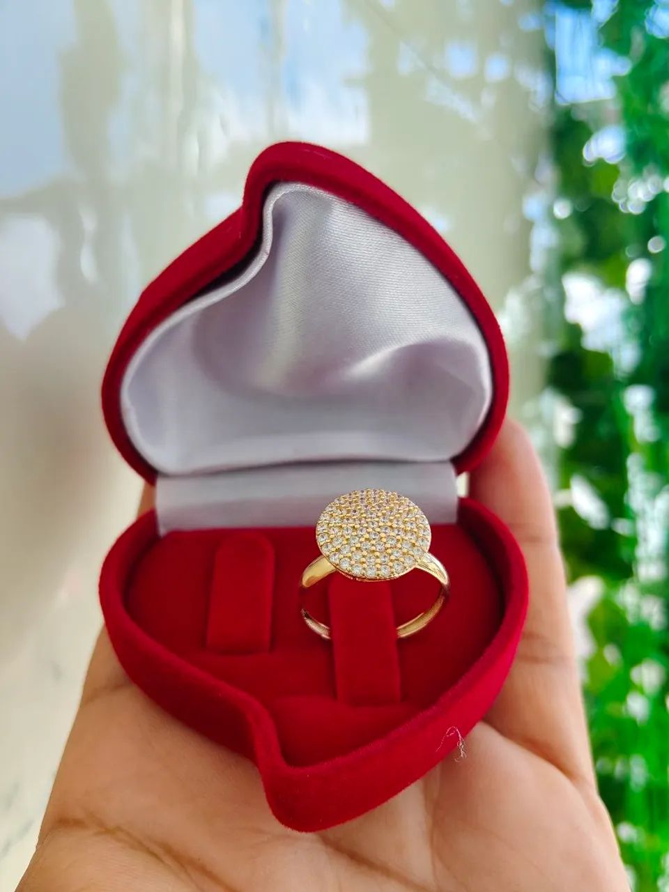 Anel em ouro 18k