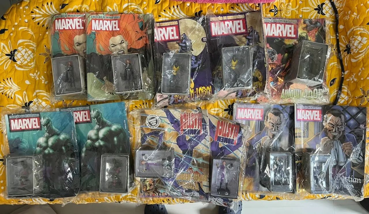 Lote de 11 peças Eaglemoss