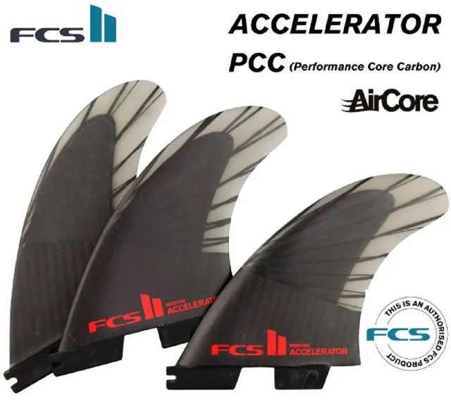 Quilhas Fcs 2 Nova Carbono Zero Km Accelerator Performance Core  Média - Foto 2