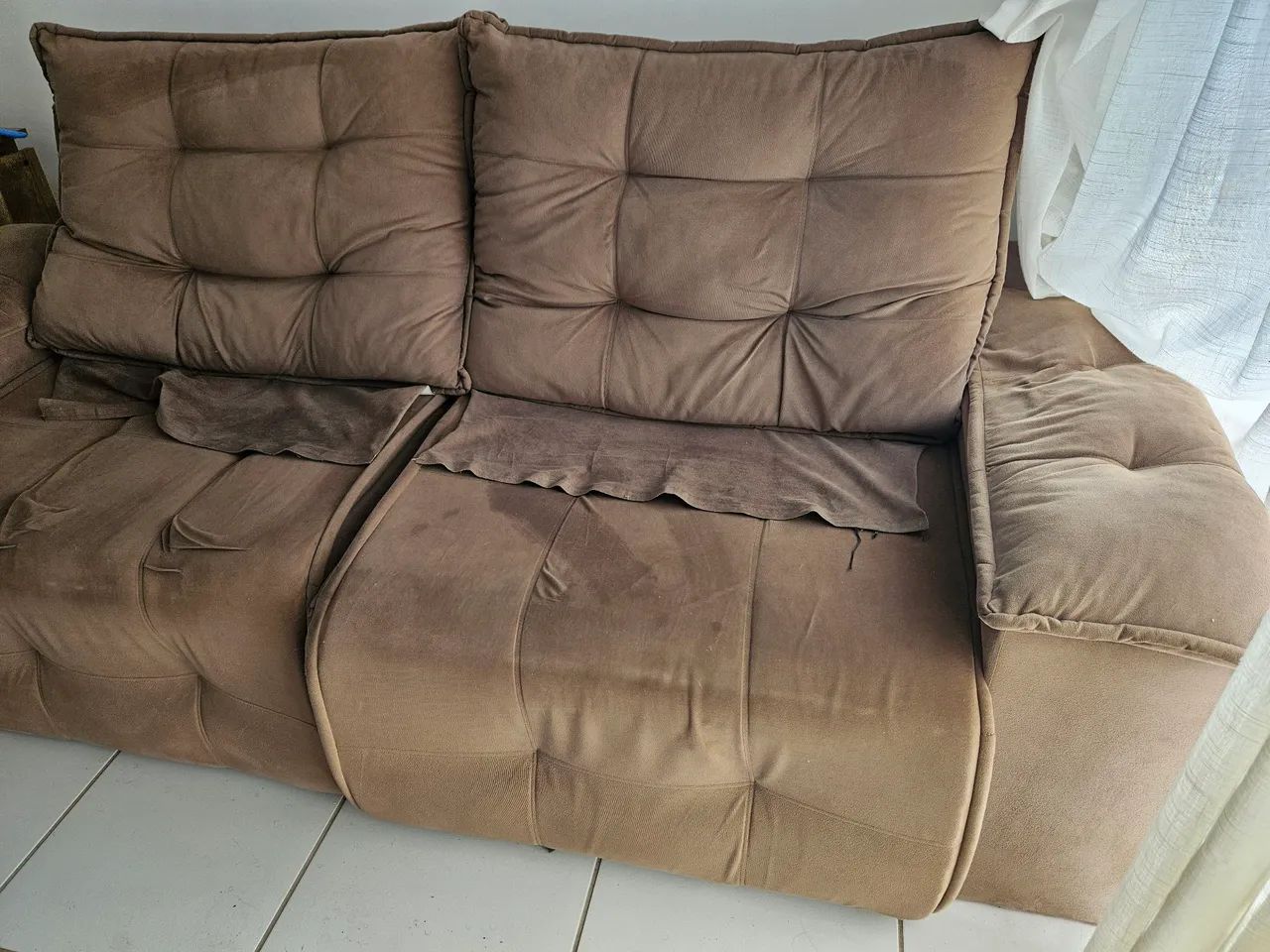 Sof á retrátil e reclinável - Foto 2
