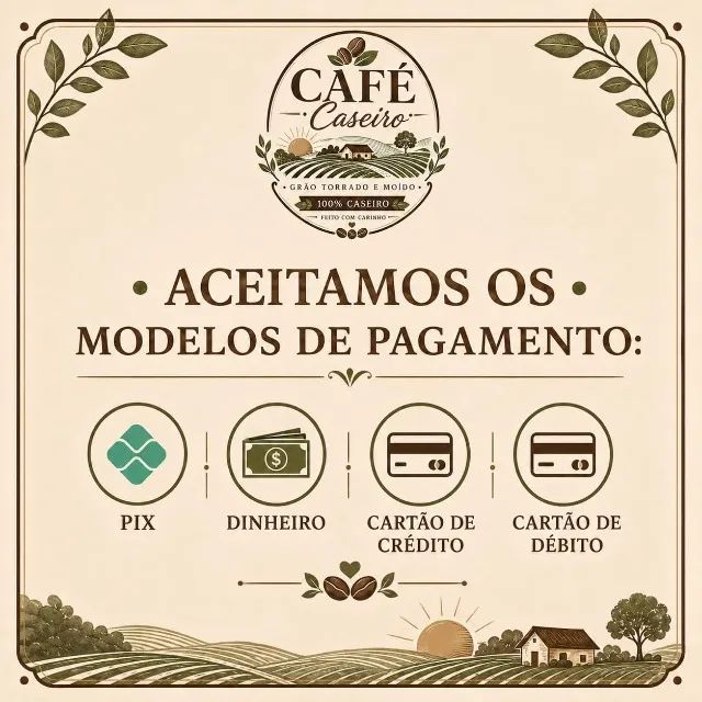 VENDO CAFÉ CASEIRO 100% ARÁBICA. - Foto 5