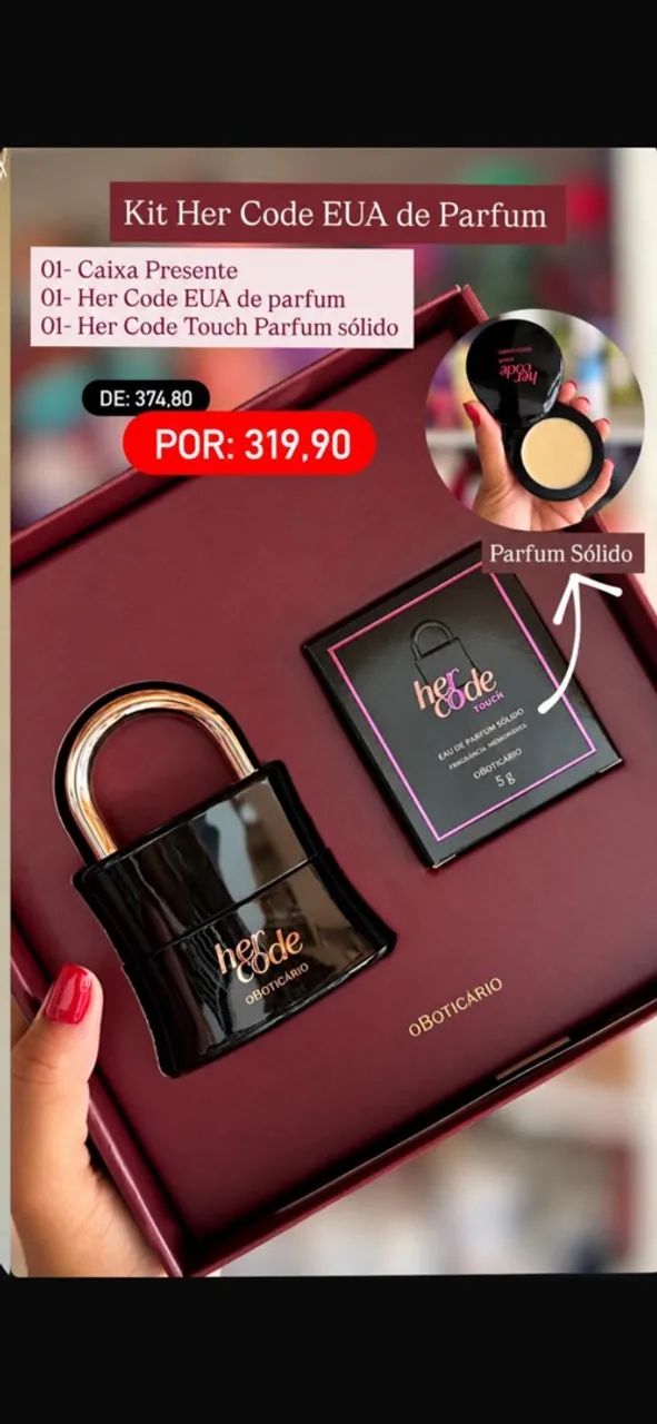 Kit Her Code EUA de Parfum