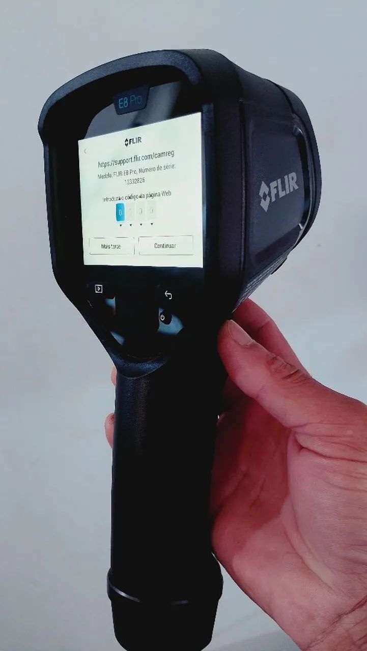 Câmera termográfica FLIR E8pro Nova na caixa  - Foto 2