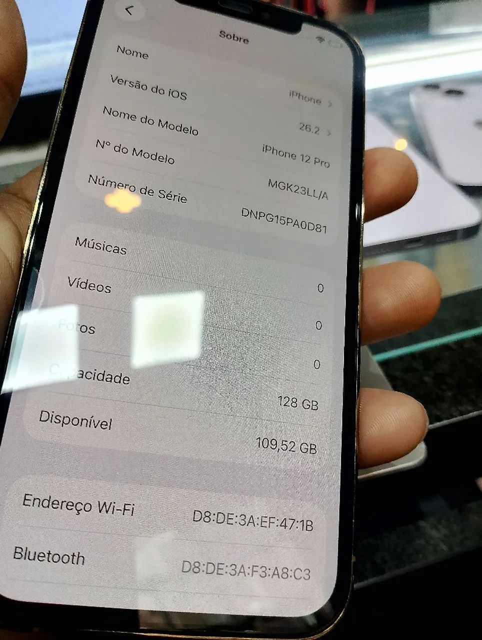 iPhone 12 pro desert 128 GB vendo ou troco  - Foto 5