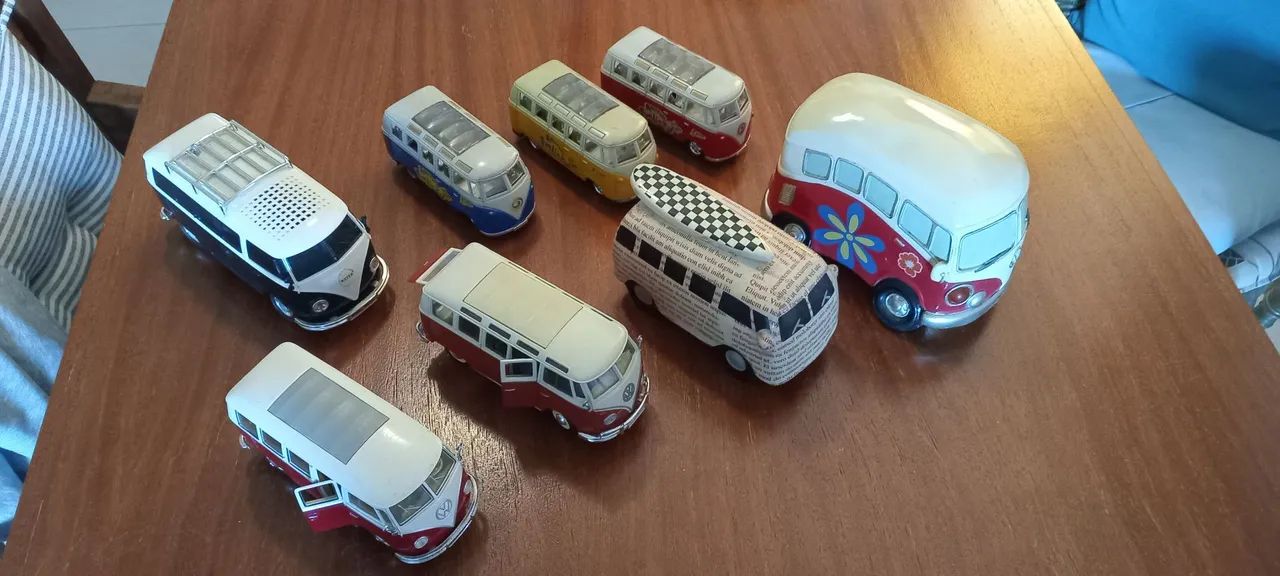 Mini coleção de Kombis