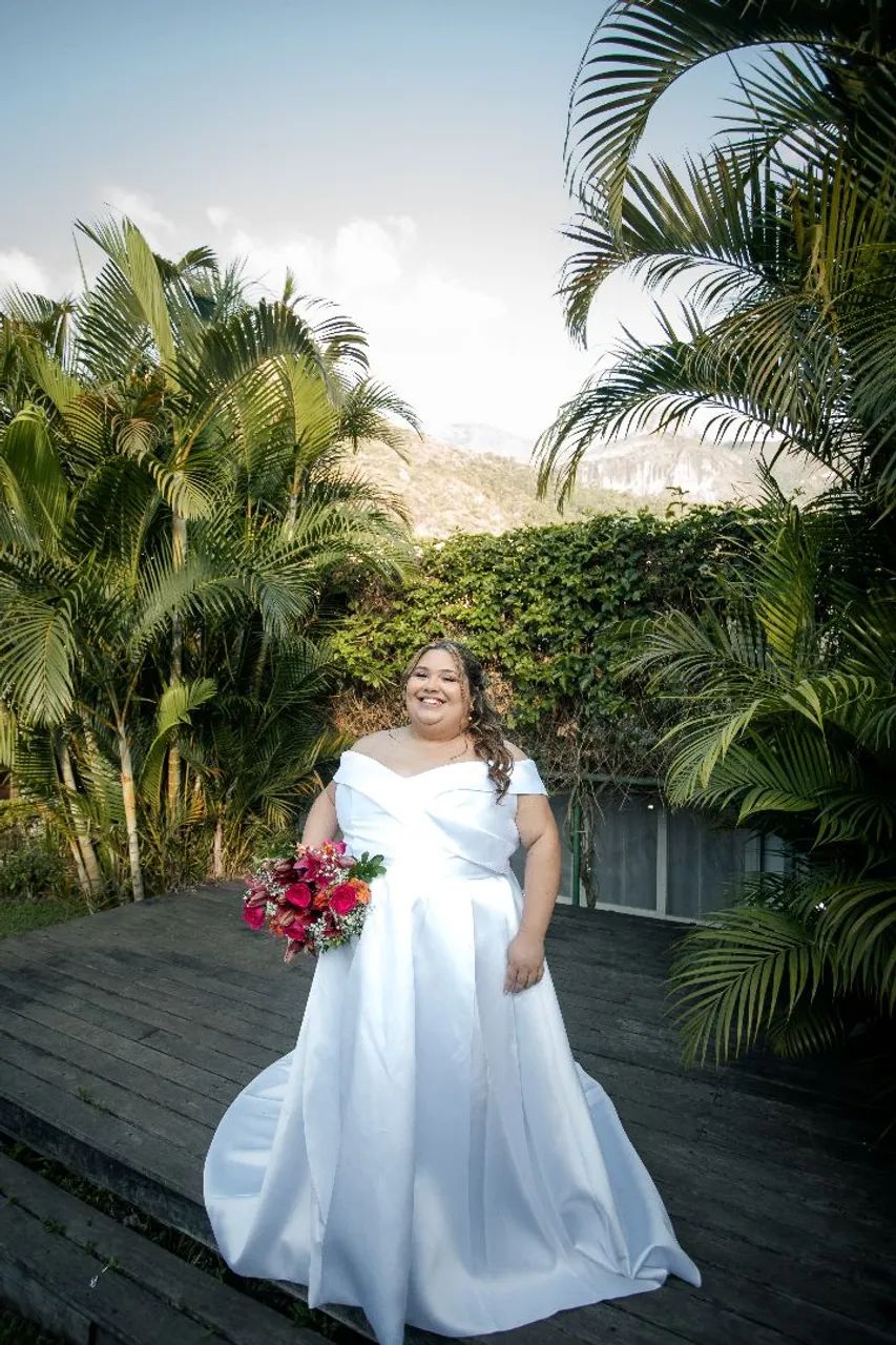 Vestido de noiva Plus Size - Foto 3