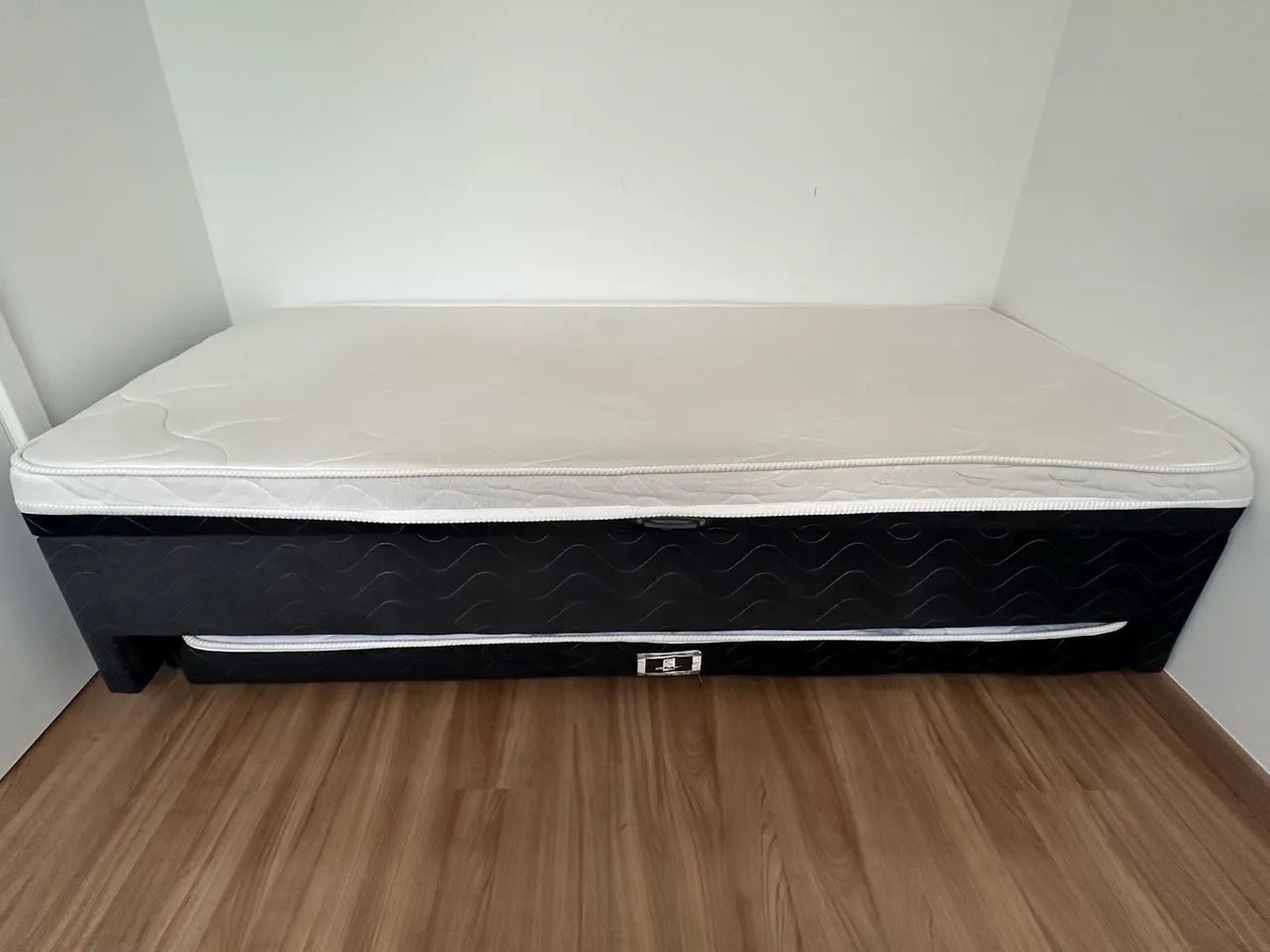 Cama Box Solteiro com Baú e Conjugada com Cama Auxiliar  - Foto 3