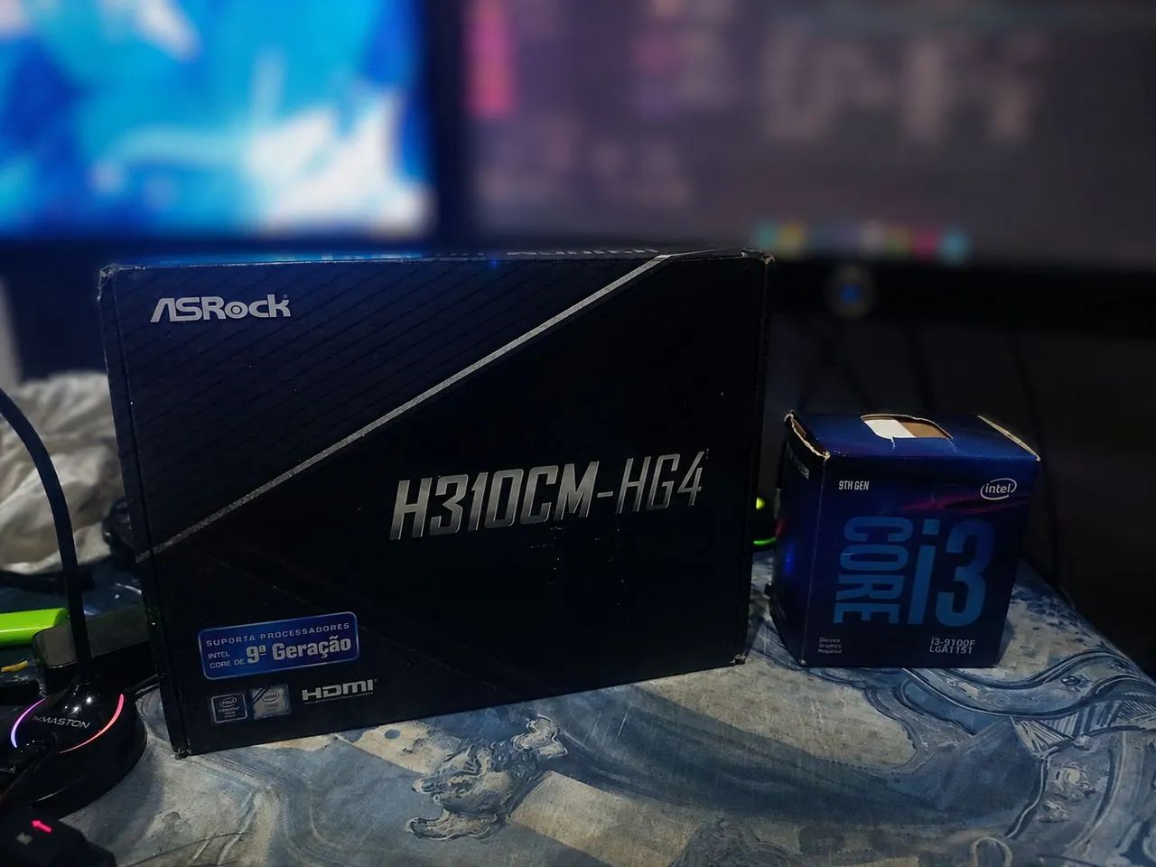 VENDO KIT USADO PLACA MÃE X PROCESSADOR 