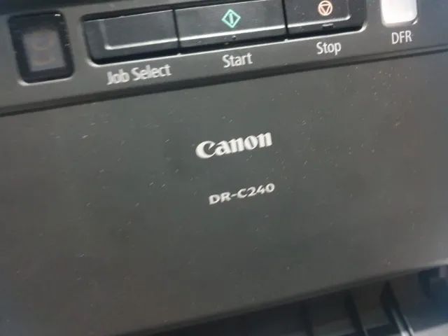 Scanner Canon imageFORMULA DR-C240Preto - Foto 5
