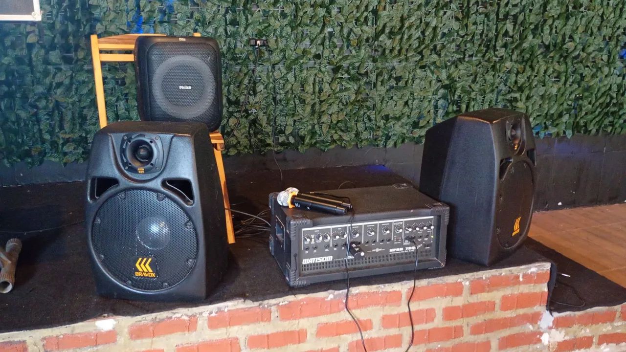 Cabeçote Amplificador mais 2 caixas de 12 - Foto 3