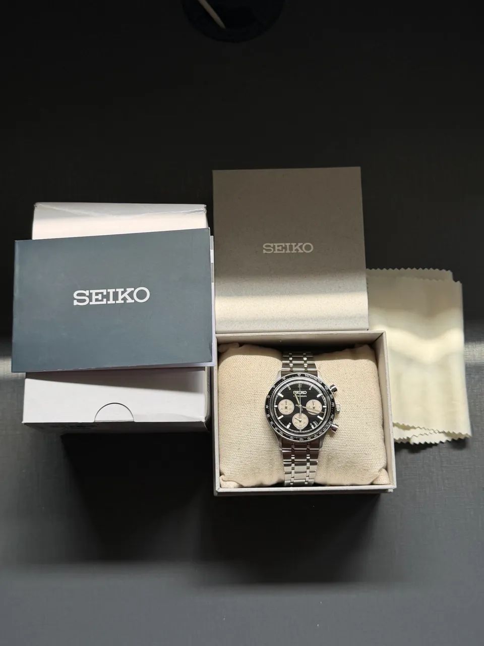 Relogio seiko ssb479 quartz chronograph - Foto 3