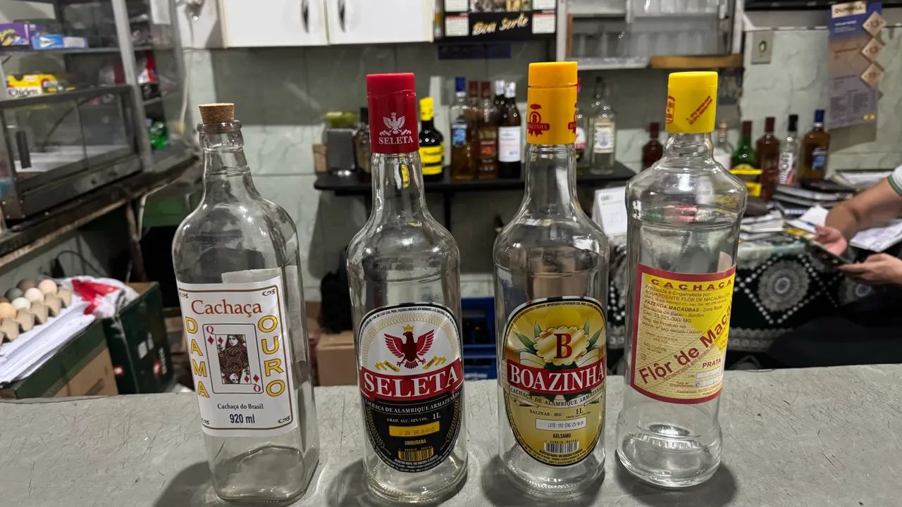 Garrafas de vidro de 1 litro  - Foto 2