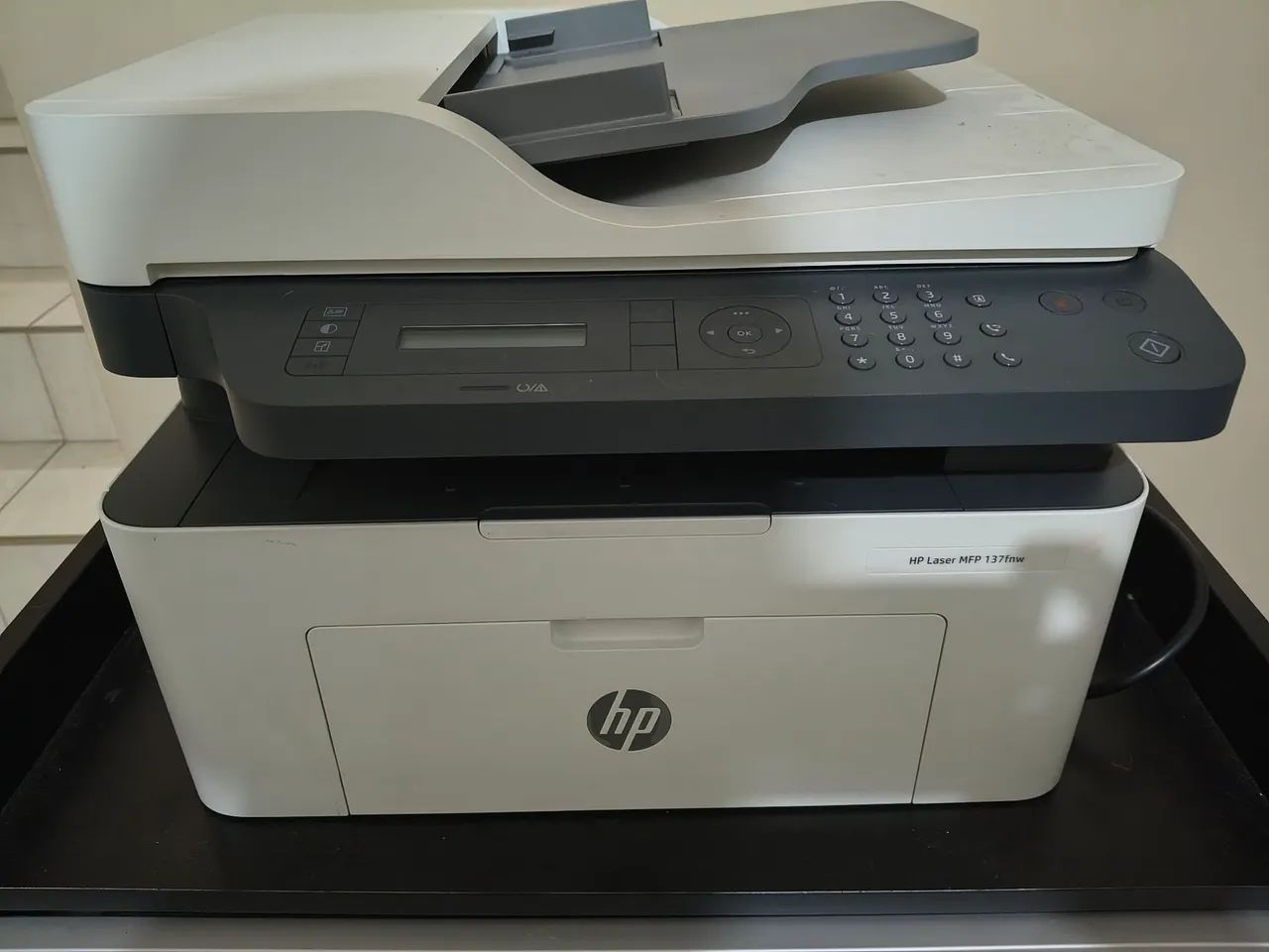 Impressora HP laser mpf137fnw - Foto 2