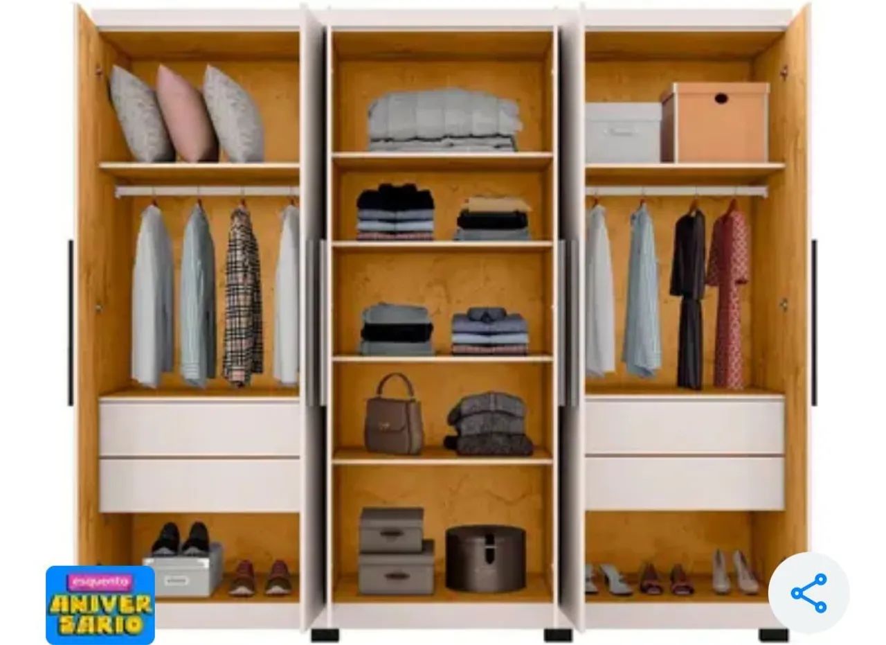 Guarda roupa novo  - Foto 2