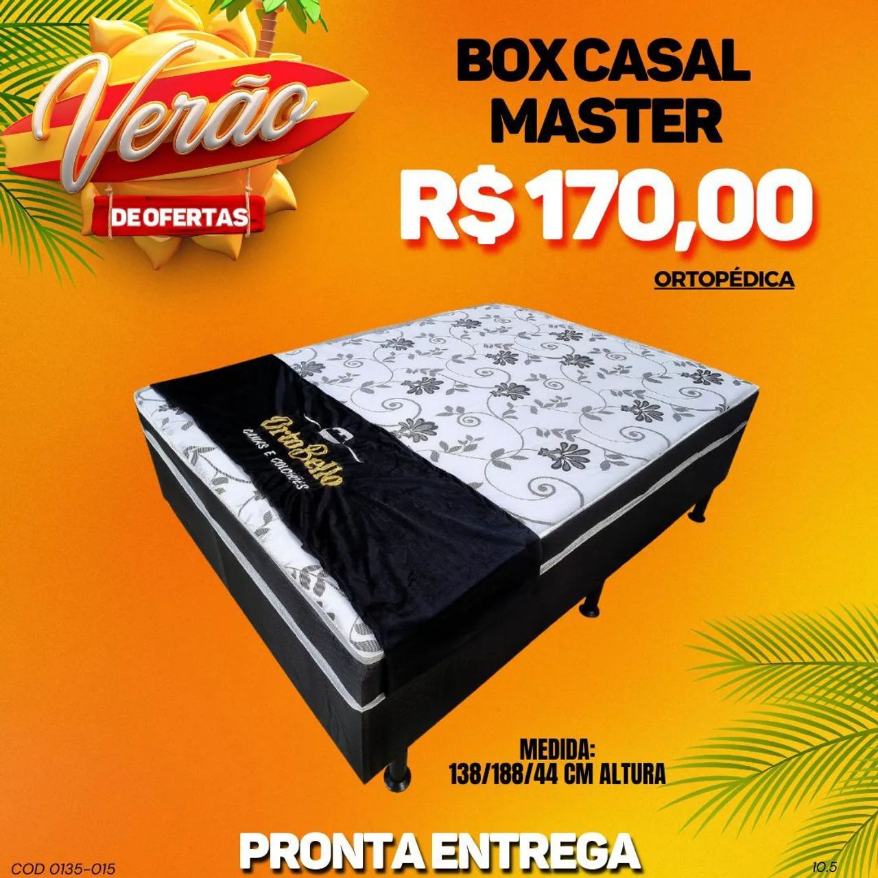 Cama box casal D20