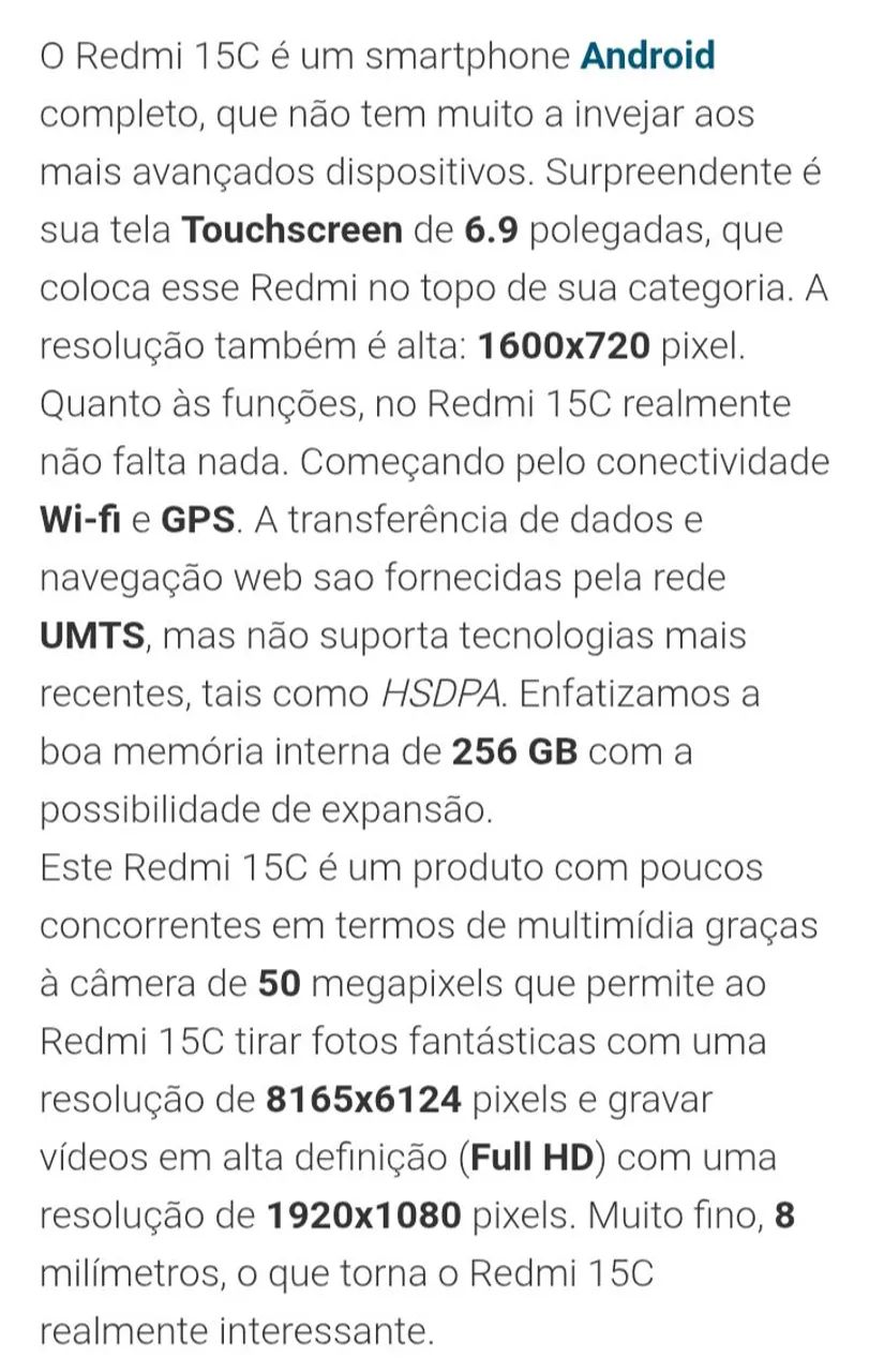 Redimi 15C novo  - Foto 3