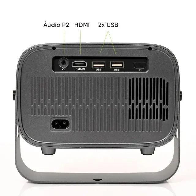 Projetor Smart 3000 Lúmens Get Full HD com Wi-Fi, Android e HDMI - Foto 4