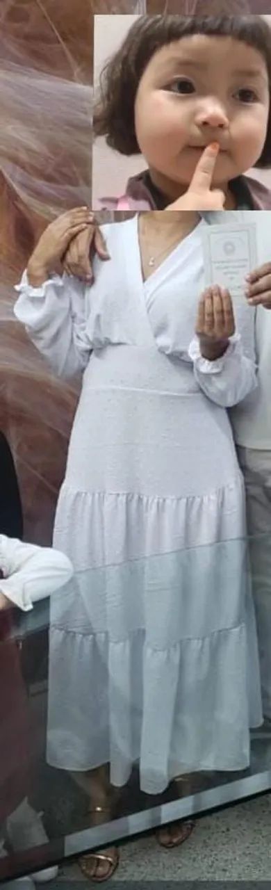 VESTIDO BRANCO MANGA LONGA - Foto 2