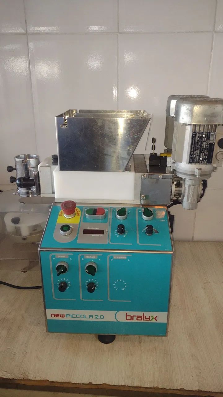 Maquina de salgado bralyx modelo piccola 2.0
