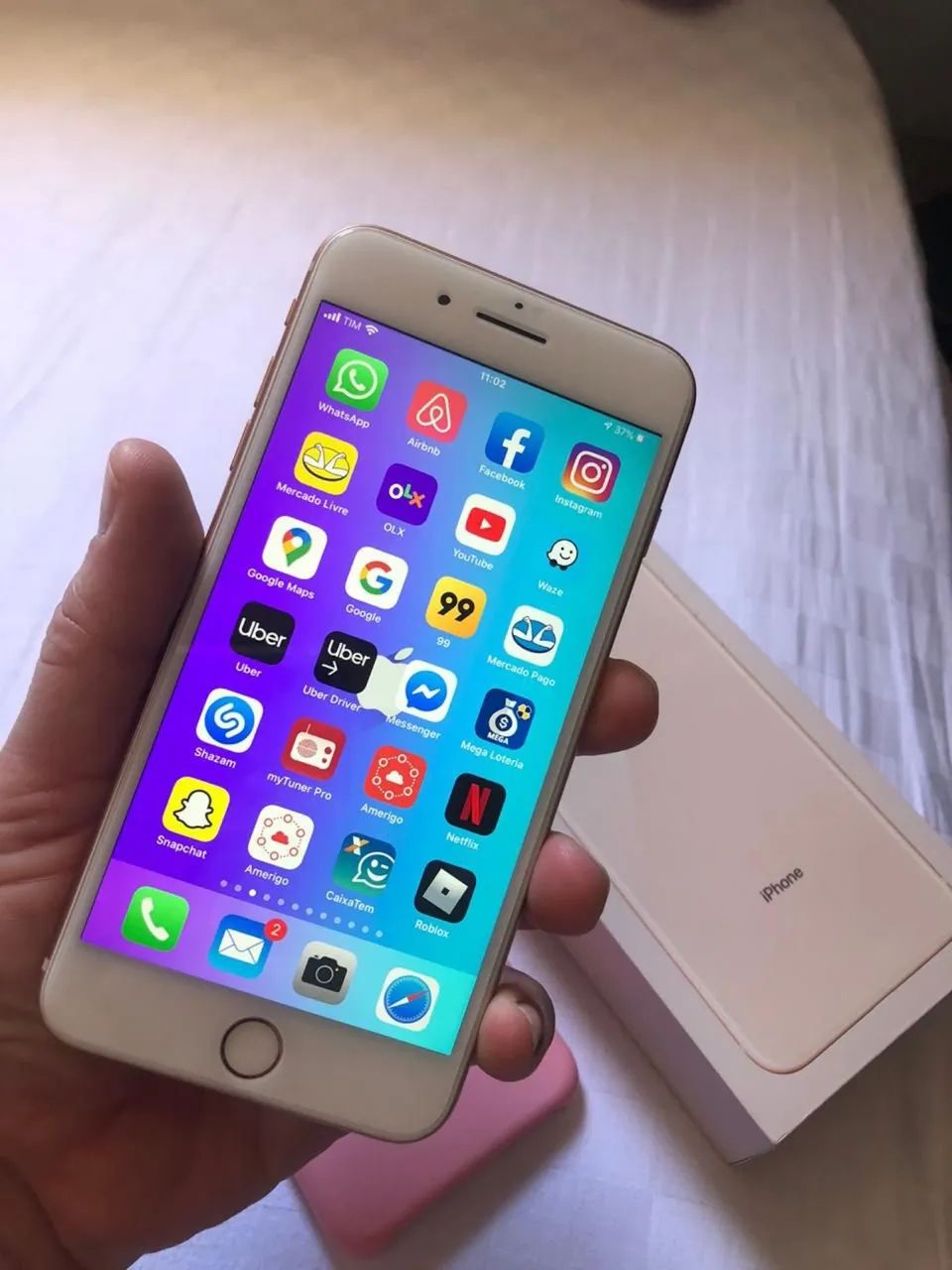 iphone 8 plus 256g Rose - Celulares e Smartphones - Manaíra, João