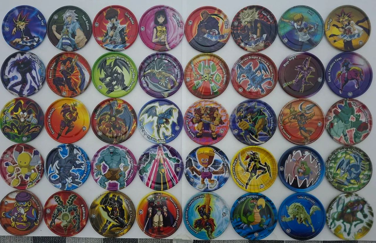 Coleção completa tazos yu-gi-oh! metal - Foto 2