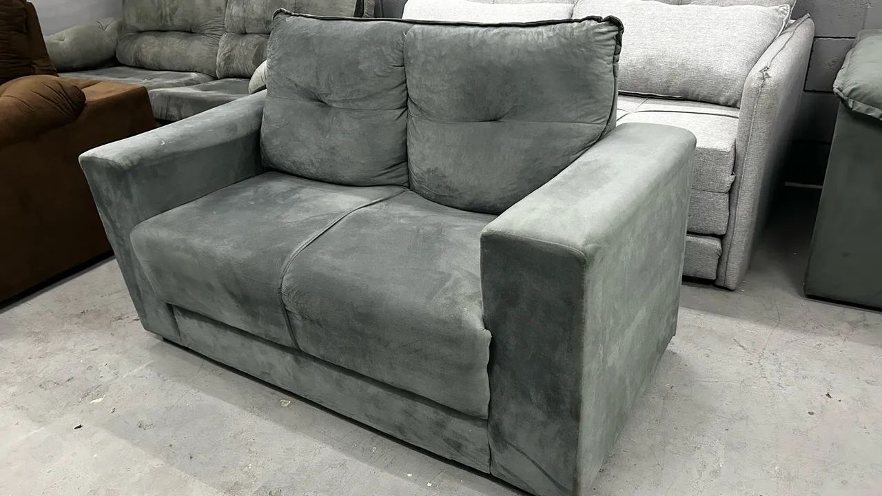 Sofá Fixo 2 Lugares NOVO ( Direto da Fábrica )  - Foto 3