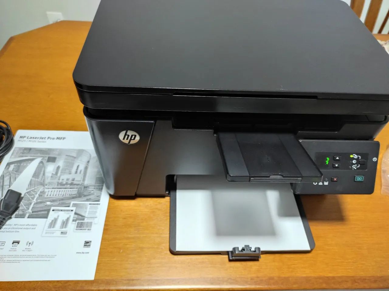 Impressora LaserJet Pro M125A + Transformador + Cabos - Foto 2