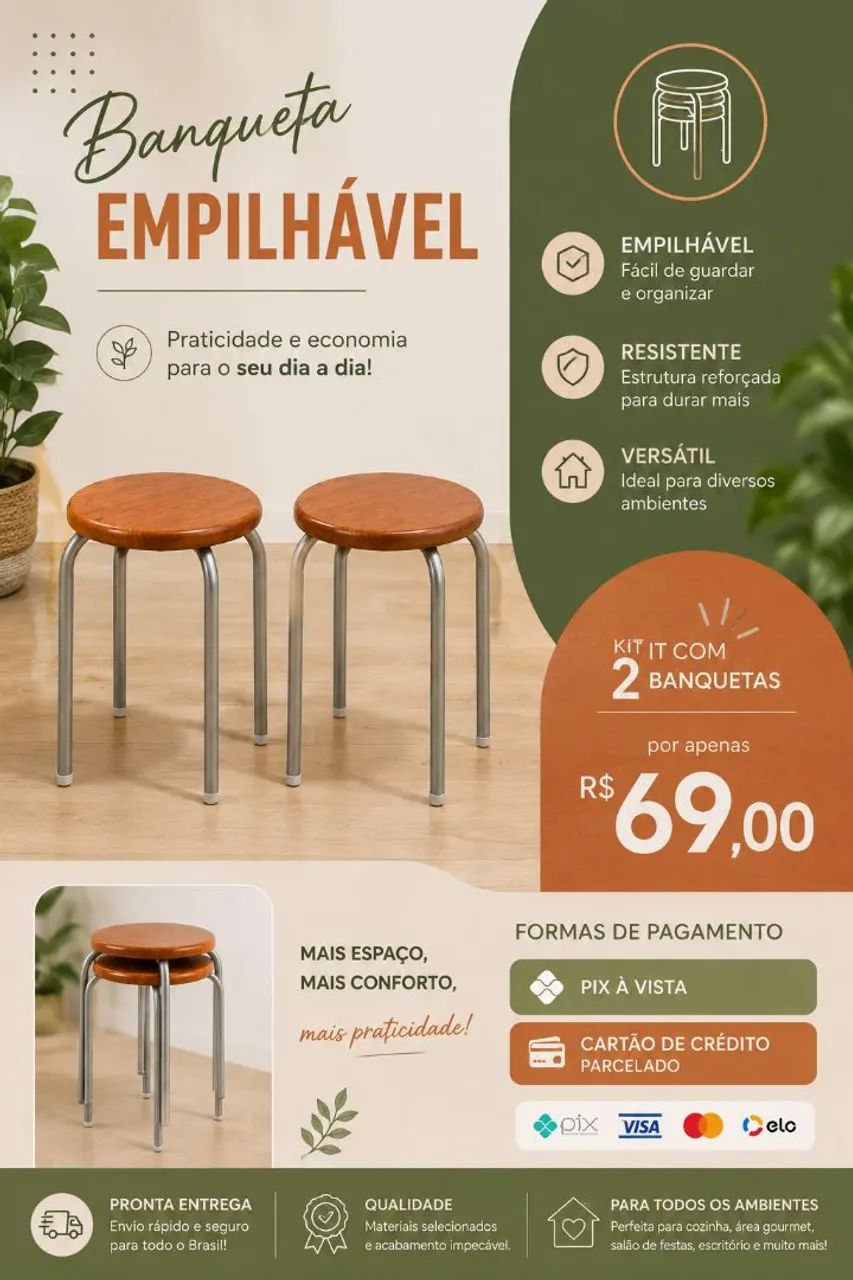 2 Banquetas