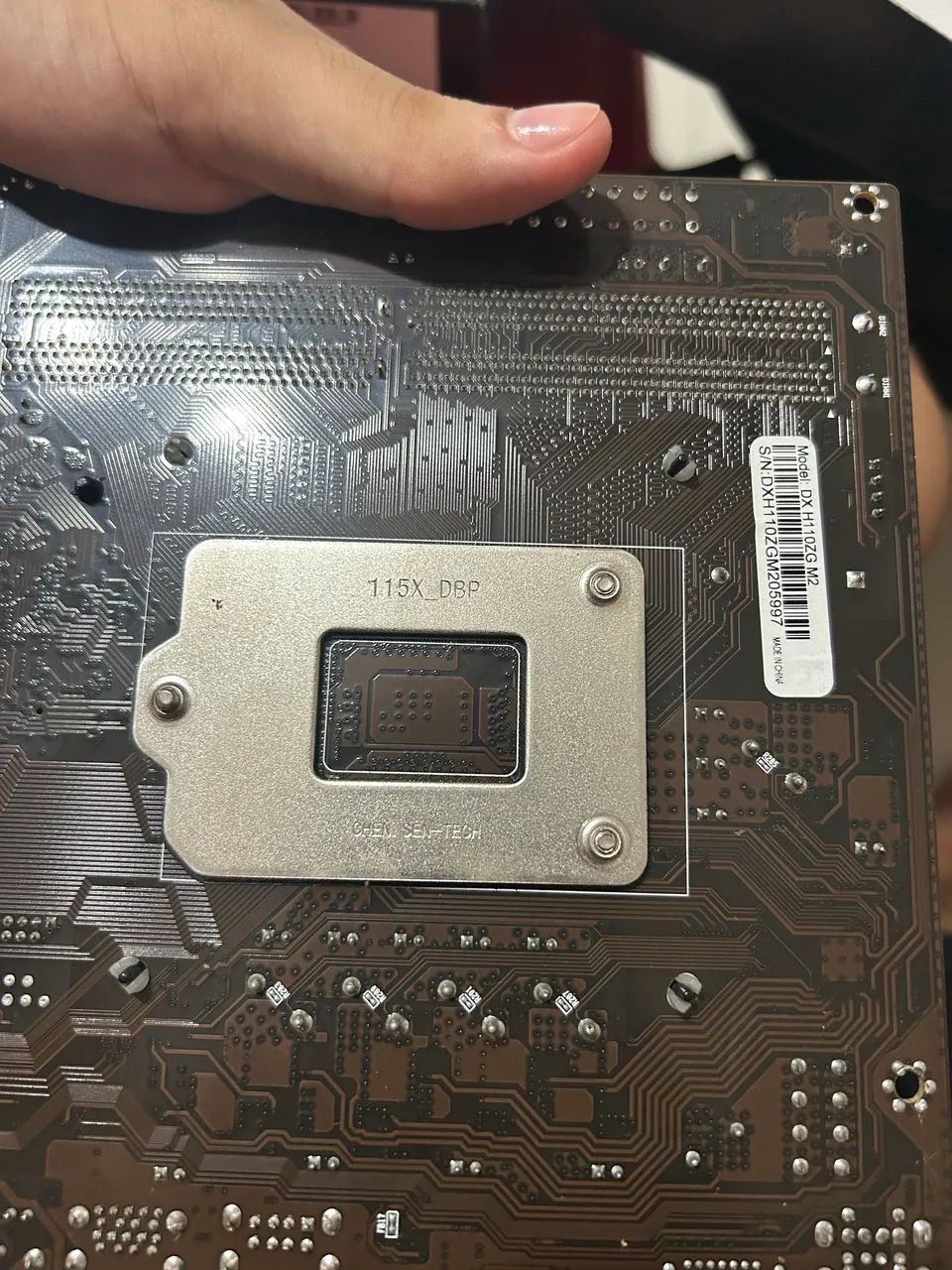 Kit placa mãe e processador - Foto 3