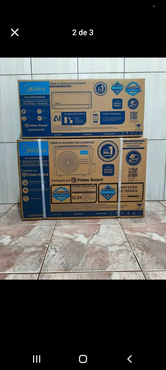 Ar condicionado 12 Btus - Foto 3