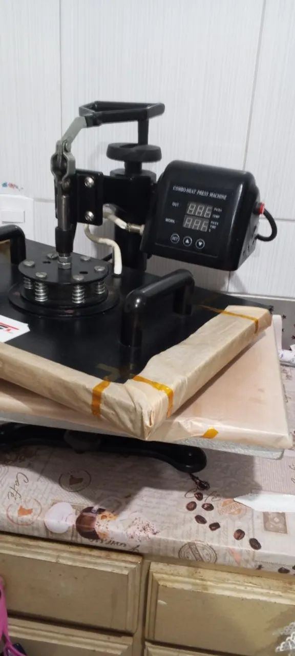 Prensa térmica plana 5 x 1 - Foto 2