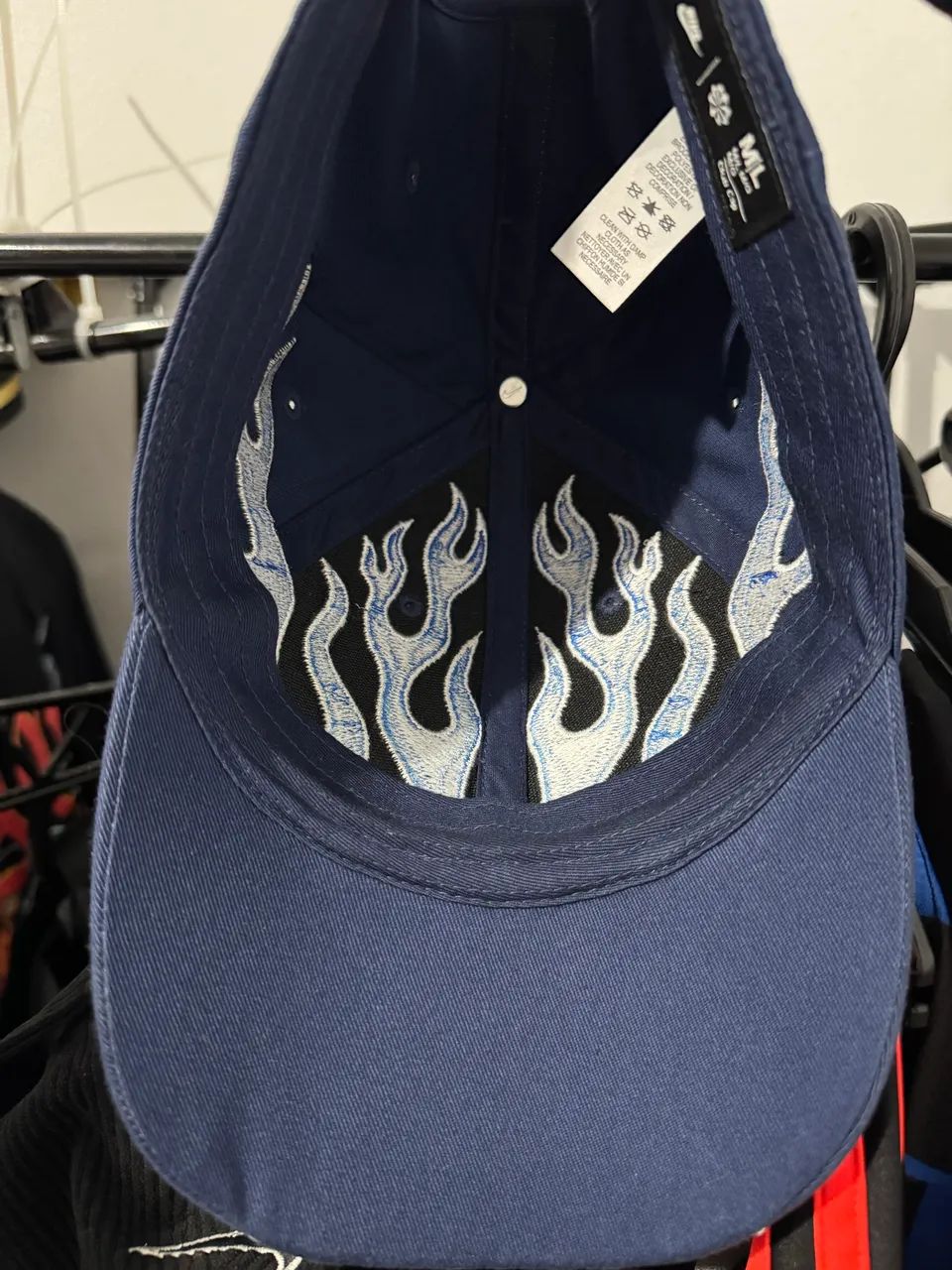Boné Nike Structured OG Flame Club Midnight Navy ORIGINAL NOVO - Foto 4