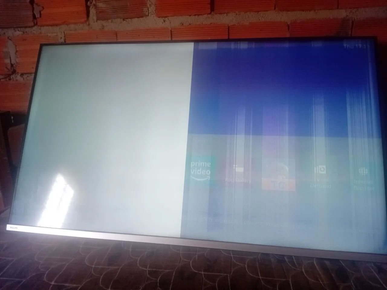 Vendo TV Philips 50 polegadas com defeito  - Foto 2